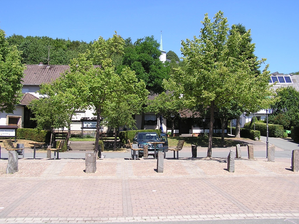 Dorfplatz in Landemert