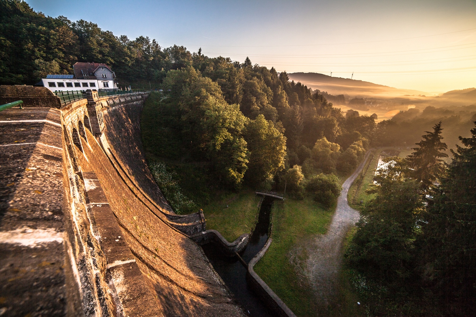 Staumauer Oestertalsperre