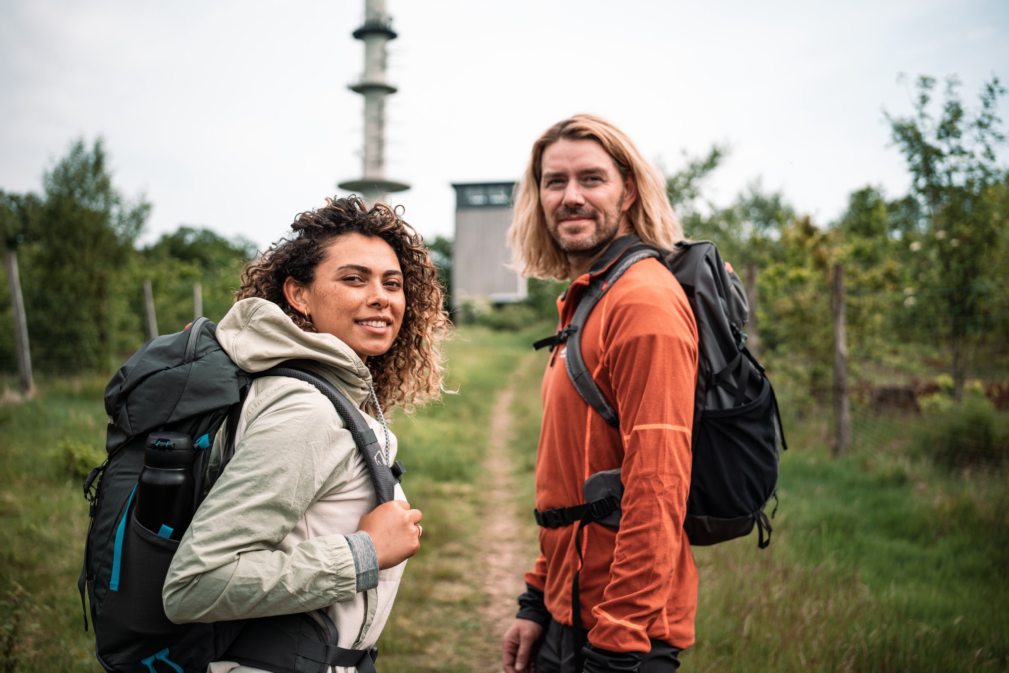 Wanderer auf der Nordhelle