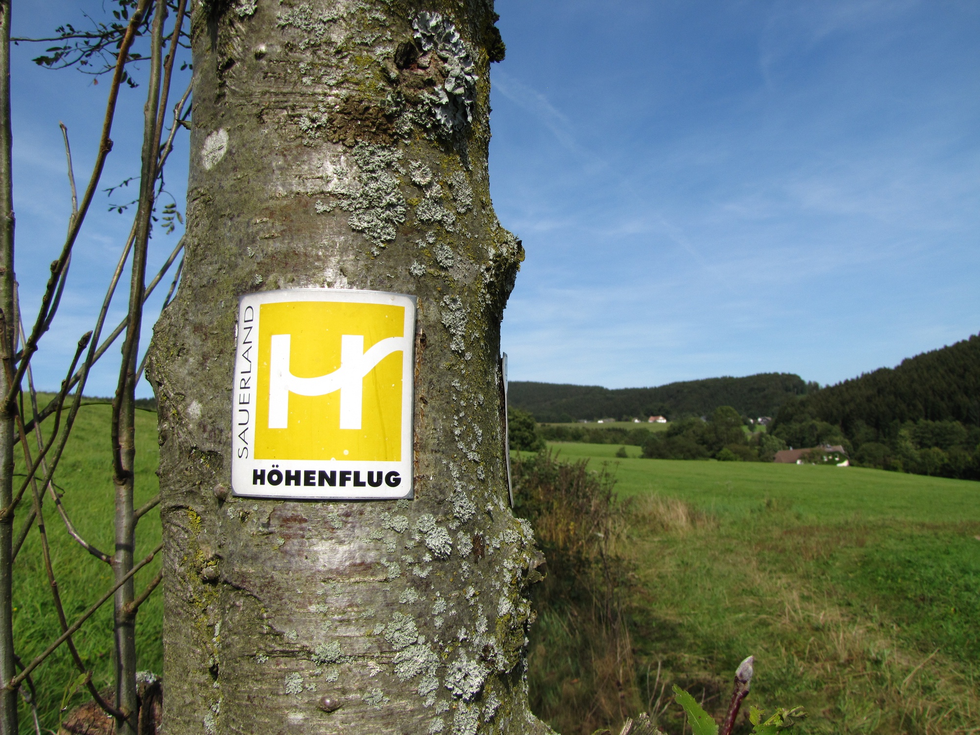 Markierung Sauerland-Höhenflug