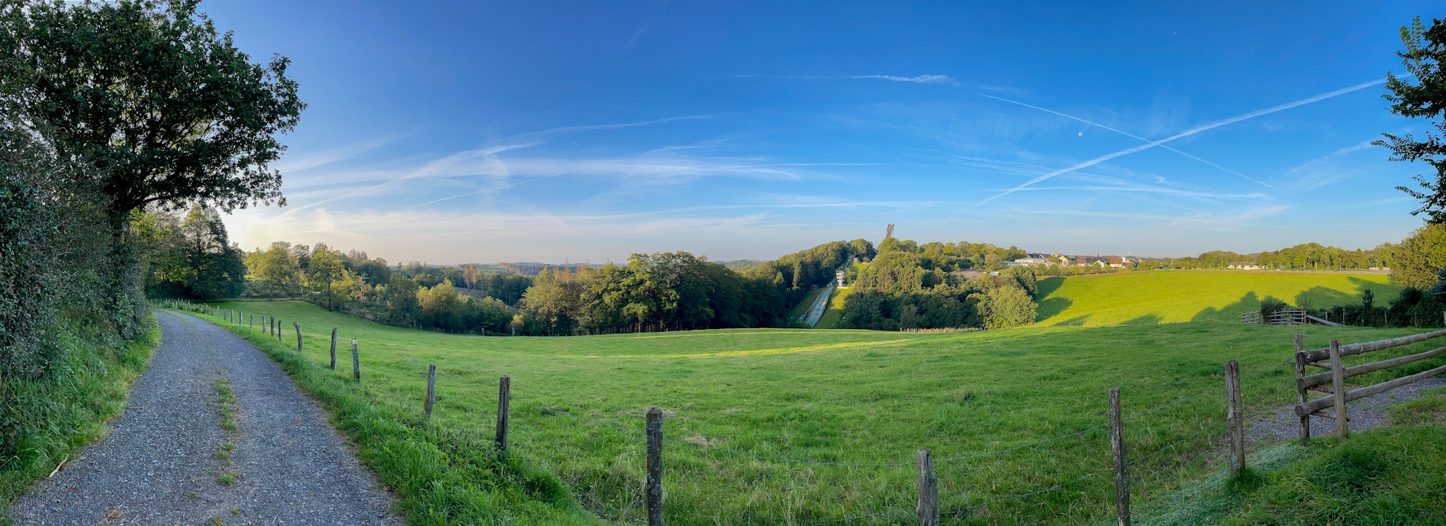 Aussicht auf die Meinhardus Mattenschanzen