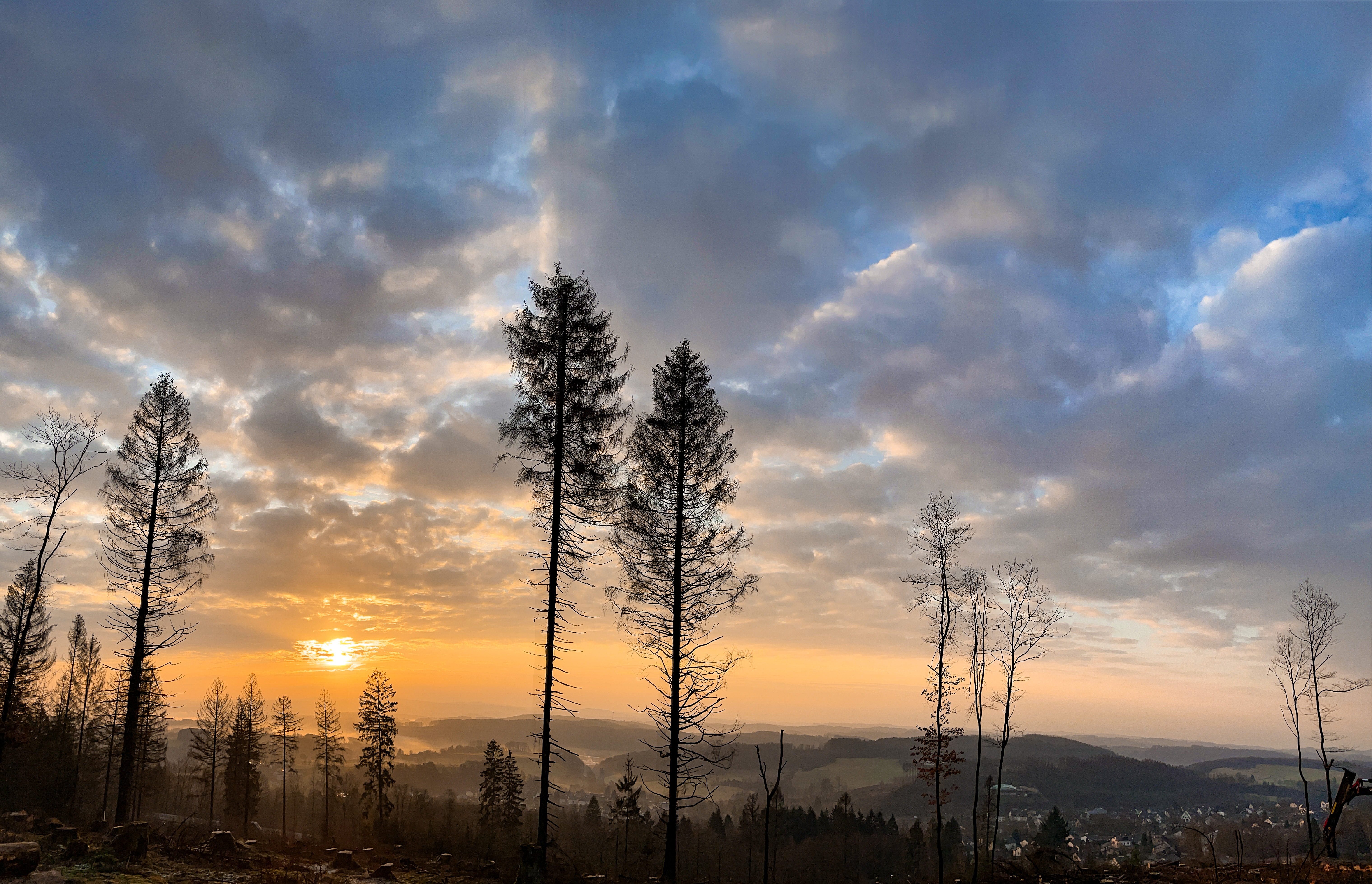 Blick von der Nordhelle auf Valbert